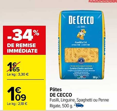 pâtes de cecco