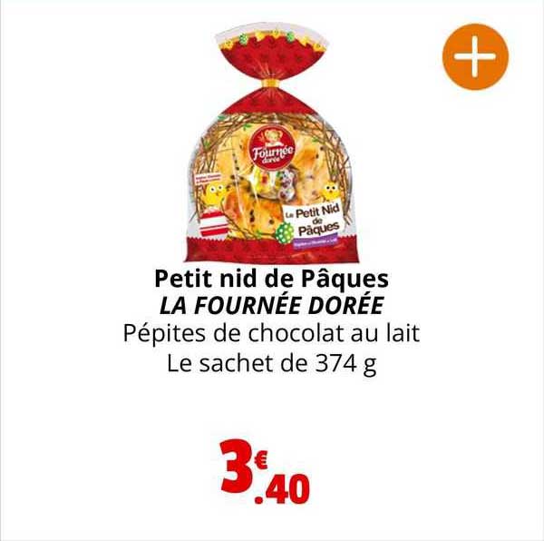 petit nid de pâques la fournée dorée