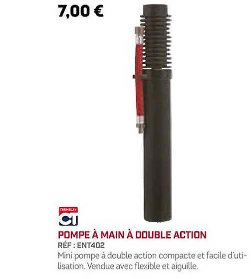 pompe à main à doubel action ct