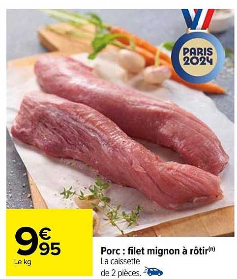 Porc : Filet Mignon à Rôtir