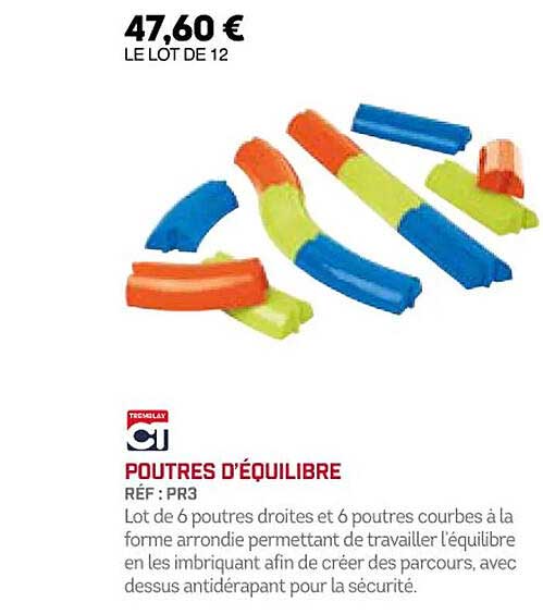 poutres d'équilibre ct