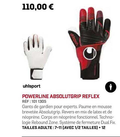 powerline absolutgrip reflex uhlsport