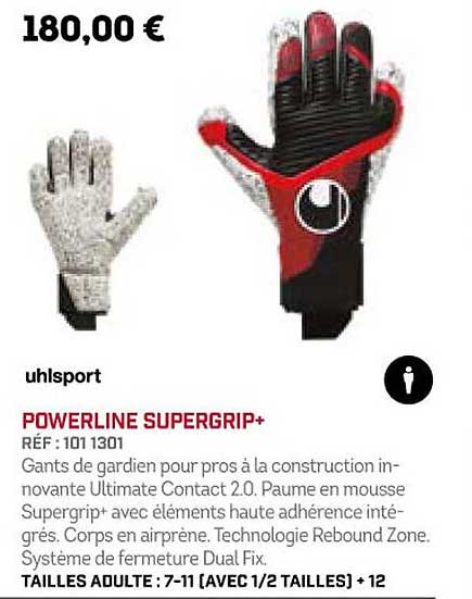 Powerline Supergrip+ Uhlsport