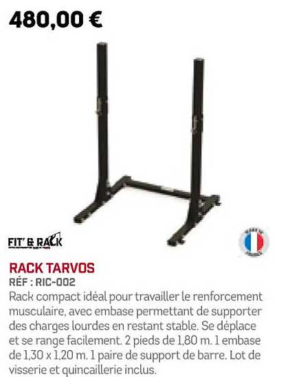 rack tarvos fit' & rack