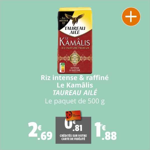 Riz Intense & Raffiné Le Kamâlis Taureau Ailé