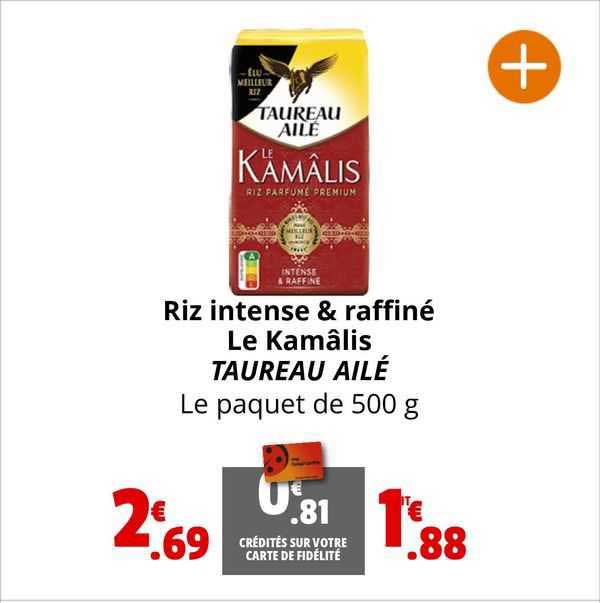 riz intense & raffiné le kamâlis taureau ailé
