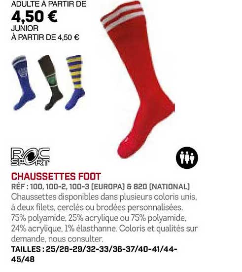 Roc Sport Chaussettes Foot
