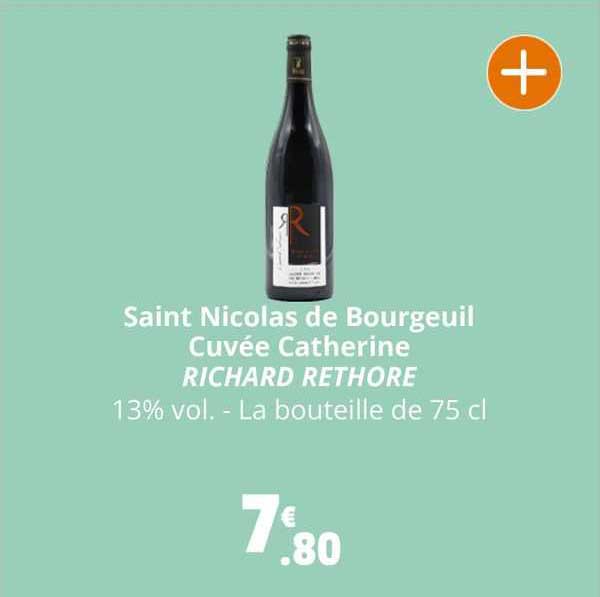 saint nicolas de bourgeuil cuvée catherine richard rethore