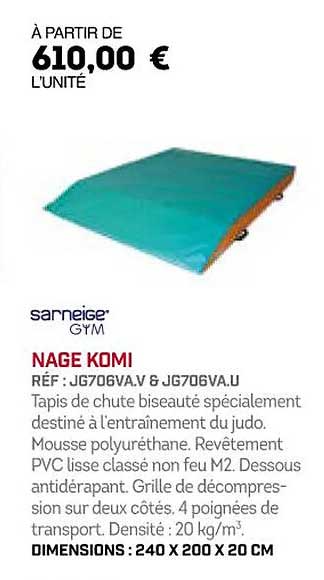 sarneige gym nage komi