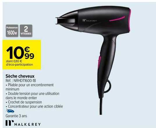 sèche cheveux nalk & rey
