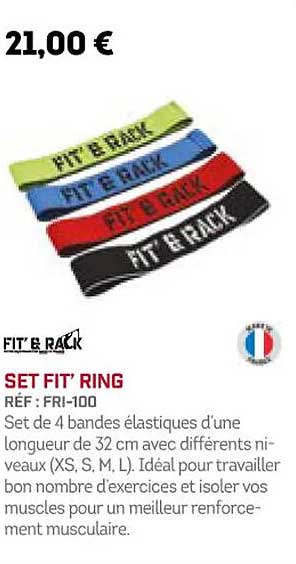 set fit' ring fit' & rack