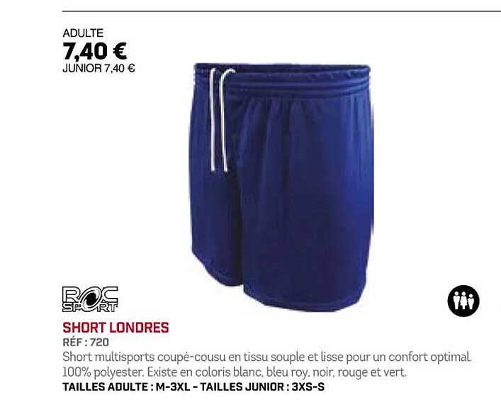 short londres roc sport
