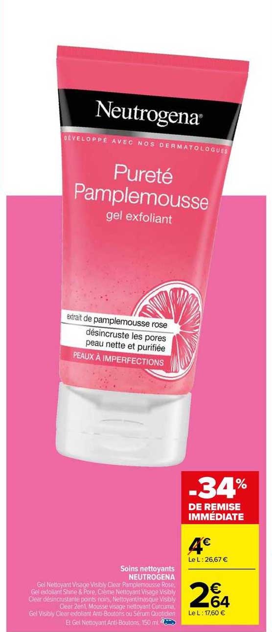 soins nettoyants neutrogena