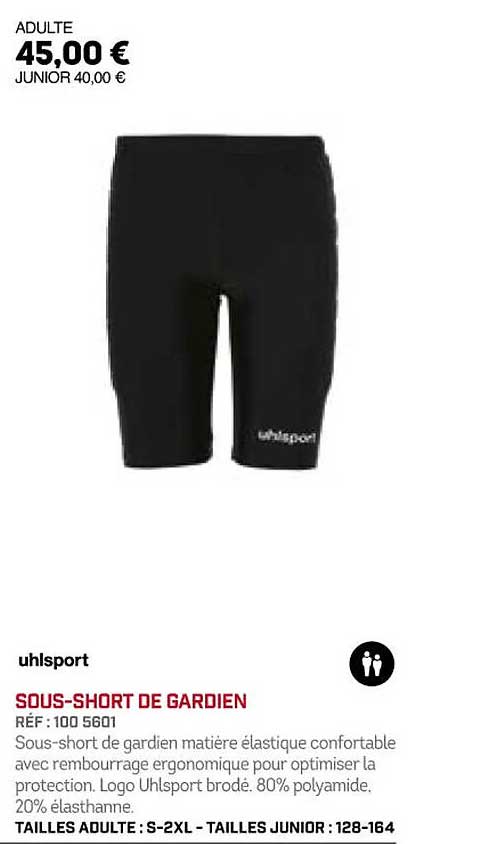 sous-short de gardien uhlsport