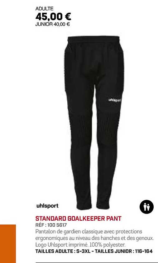 standard goalkeeper pant uhlsport