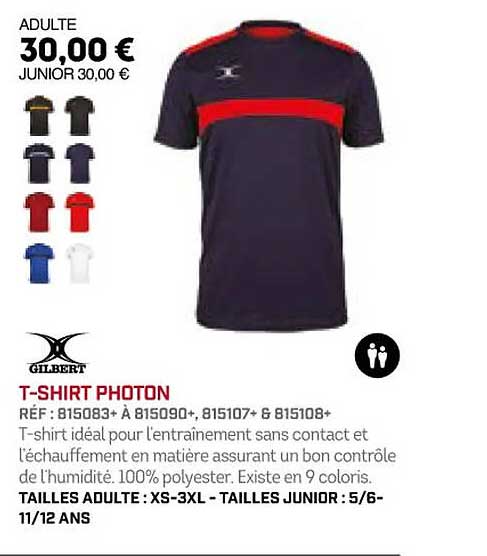 t-shirt photon gilbert