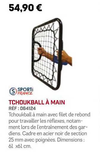 tchoukball à main sporti france
