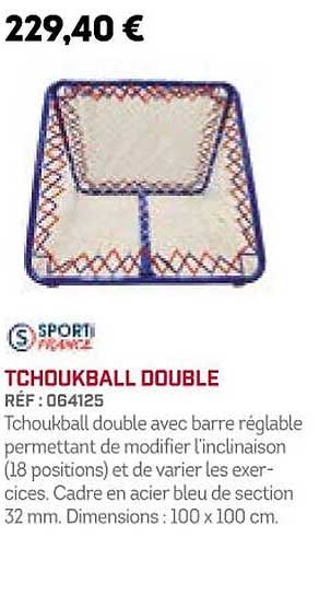 tchoukball double sporti france