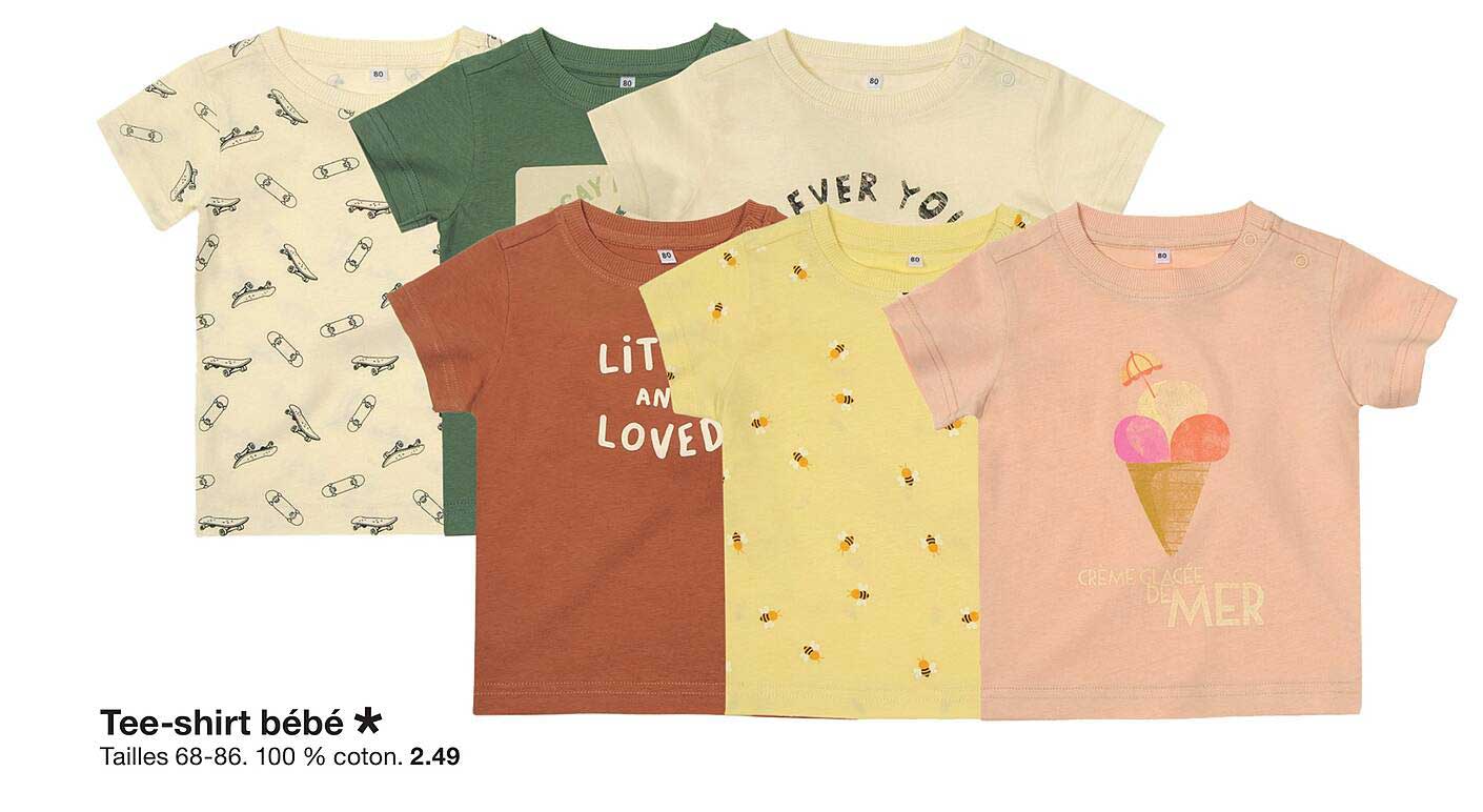 tee-shirt bébé