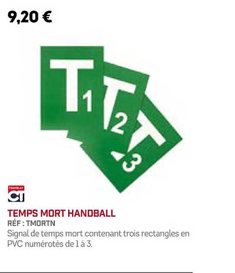 temps mort handball ct