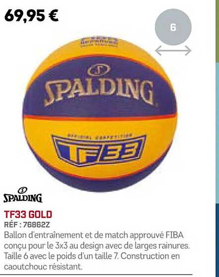 tf33 gold spalding