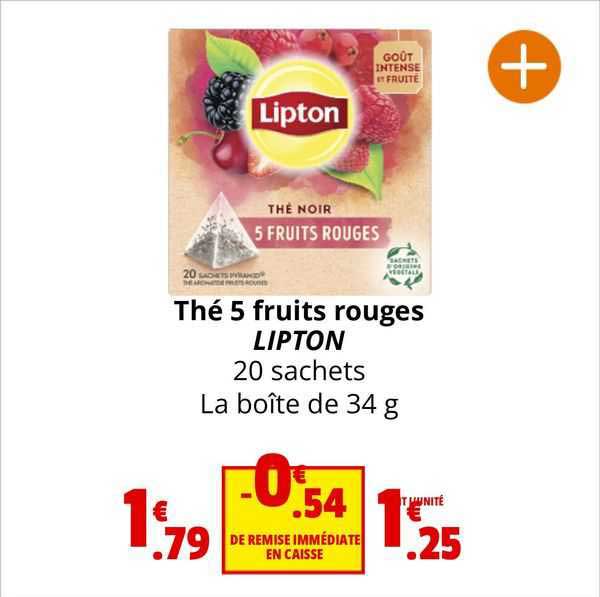 Thé 5 Fruits Rouges Lipton