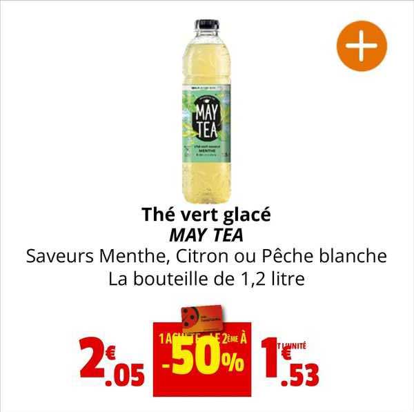 thé vert glacé may tea