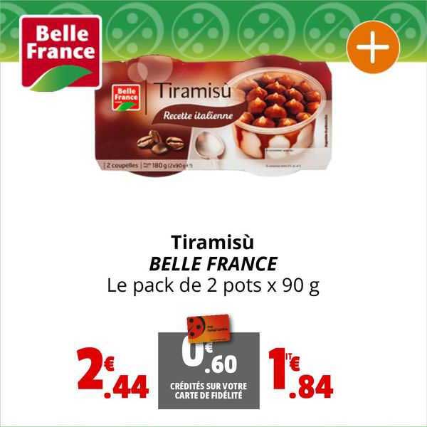 Tiramisù Belle France