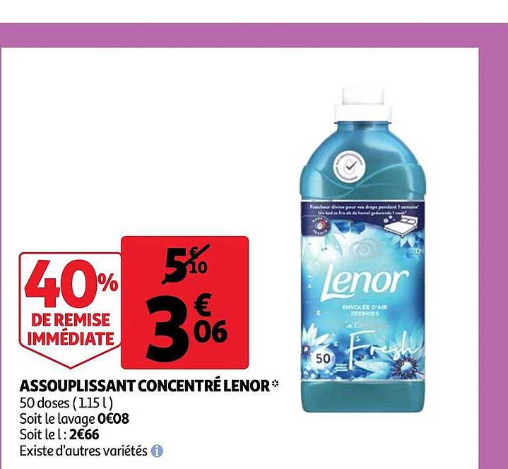 Assouplissant Concentré Lenor