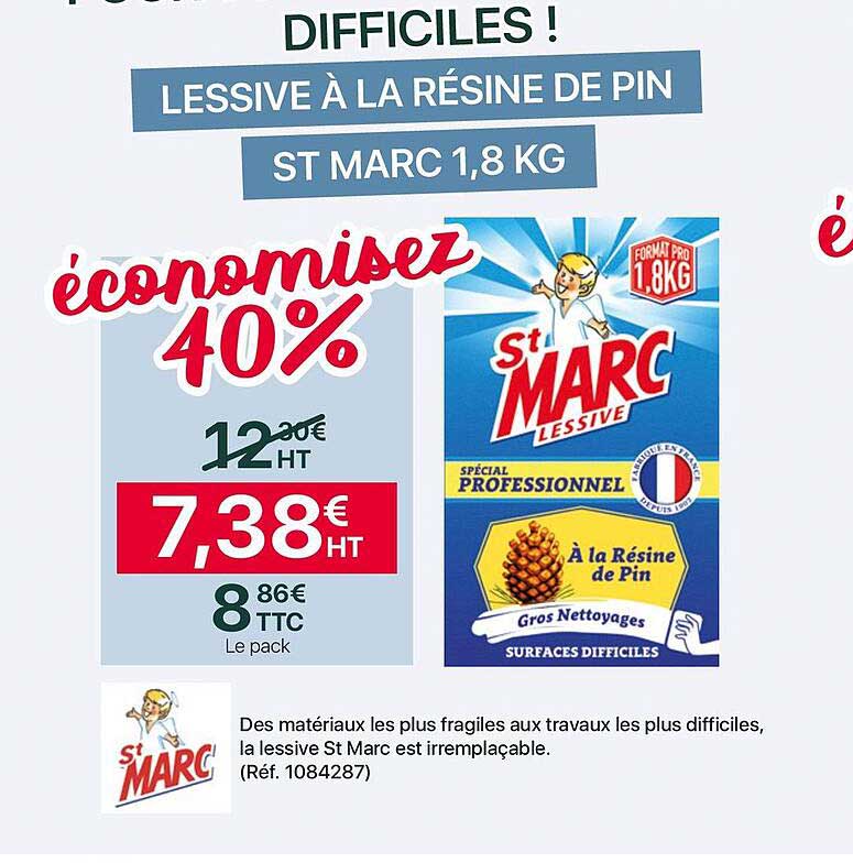 lessive à la résine de pin st marc