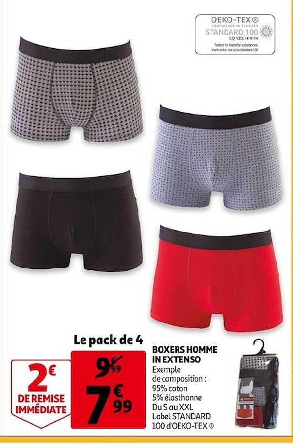 boxers homme in extenso