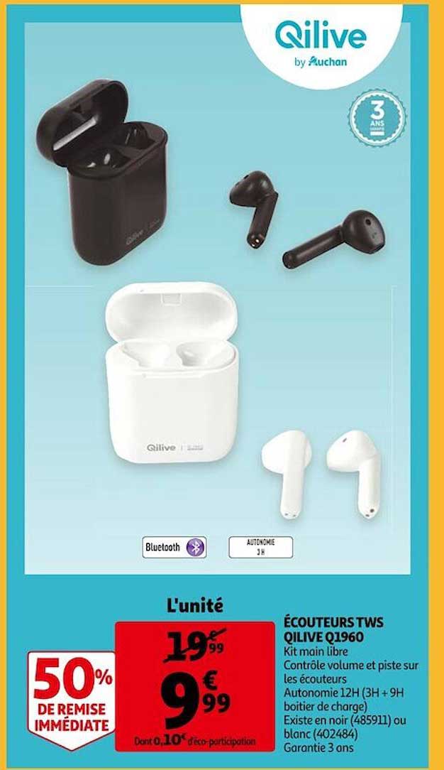 écouteurs tws qlive q1960