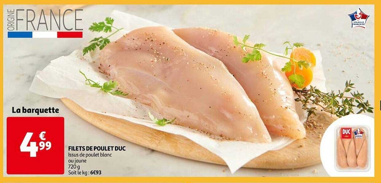 Filets De Poulet Duc
