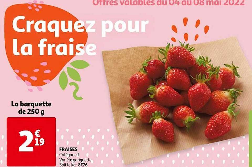 fraises gariguette