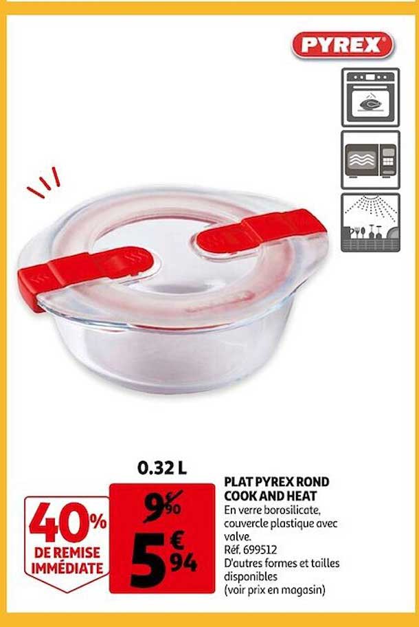 Plat Pyrex Rond Cook And Heat