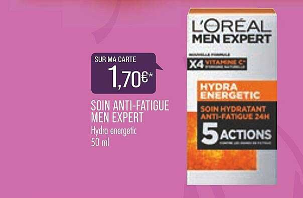 soin anti-fatigue men expert