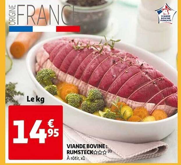 Viande Bovine : Rumsteck**