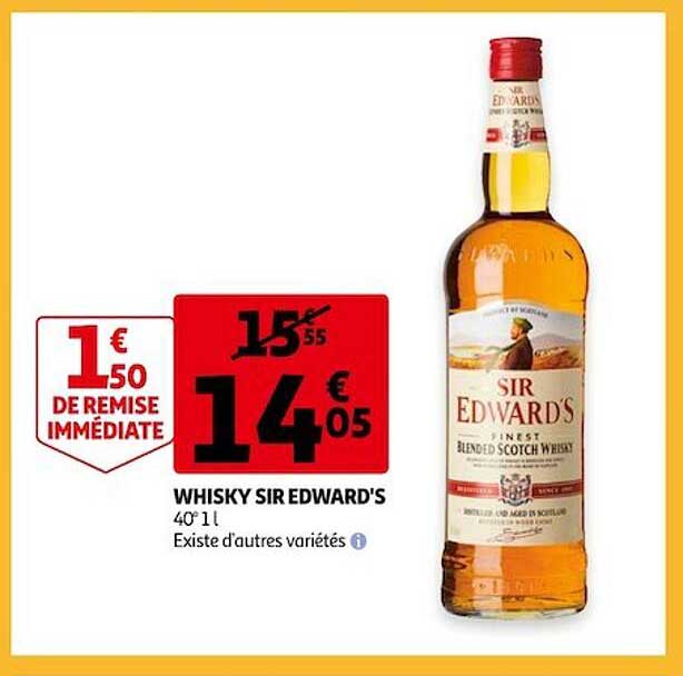 whisky sir edward's