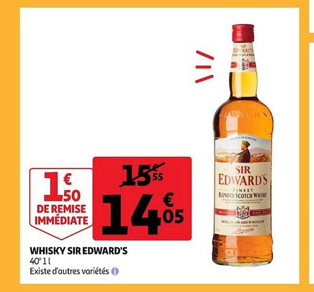 whisky sir edward's