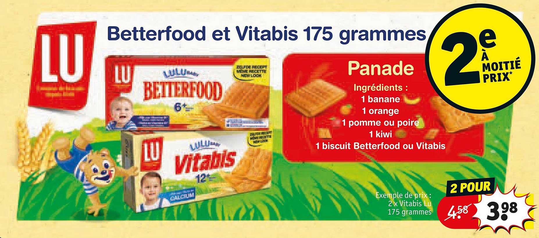 betterfood et vitabis 175 grammes lu