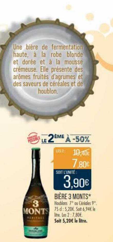 bière 3 monts