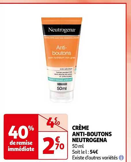 Crème Anti-boutons Neutrogena