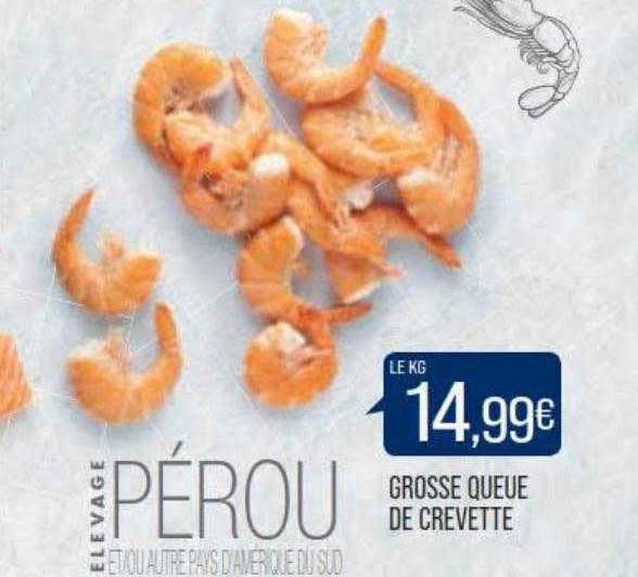 grosse queue de crevette