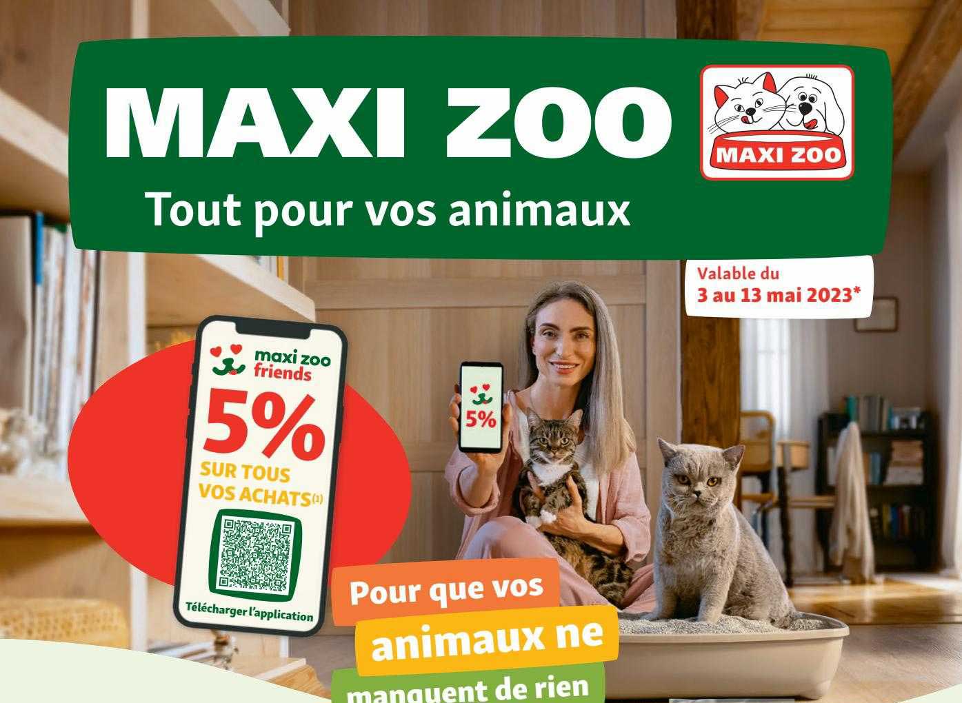 maxi zoo tout pour vos animaux