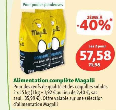 alimentation complète magalli
