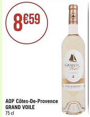 aop côtes-de-provence grand voile