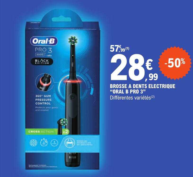 brosse à dents électrique "oral b pro 3"