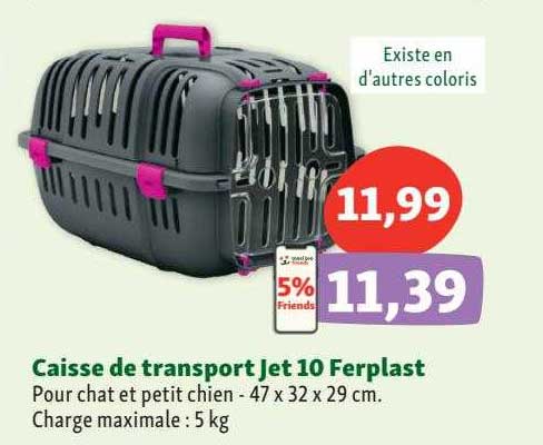 caisse de transport jet 10 ferplast