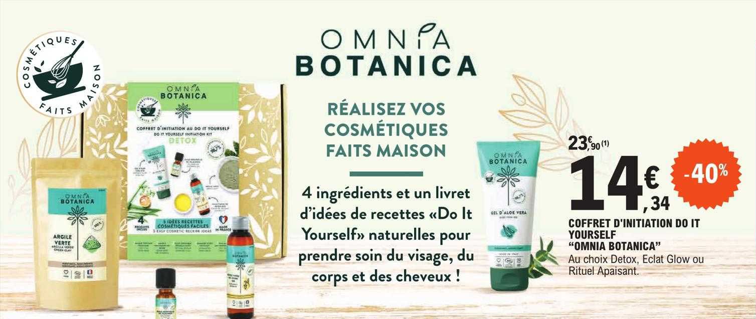 coffret d'initiation do it yourself "omnia botanica"