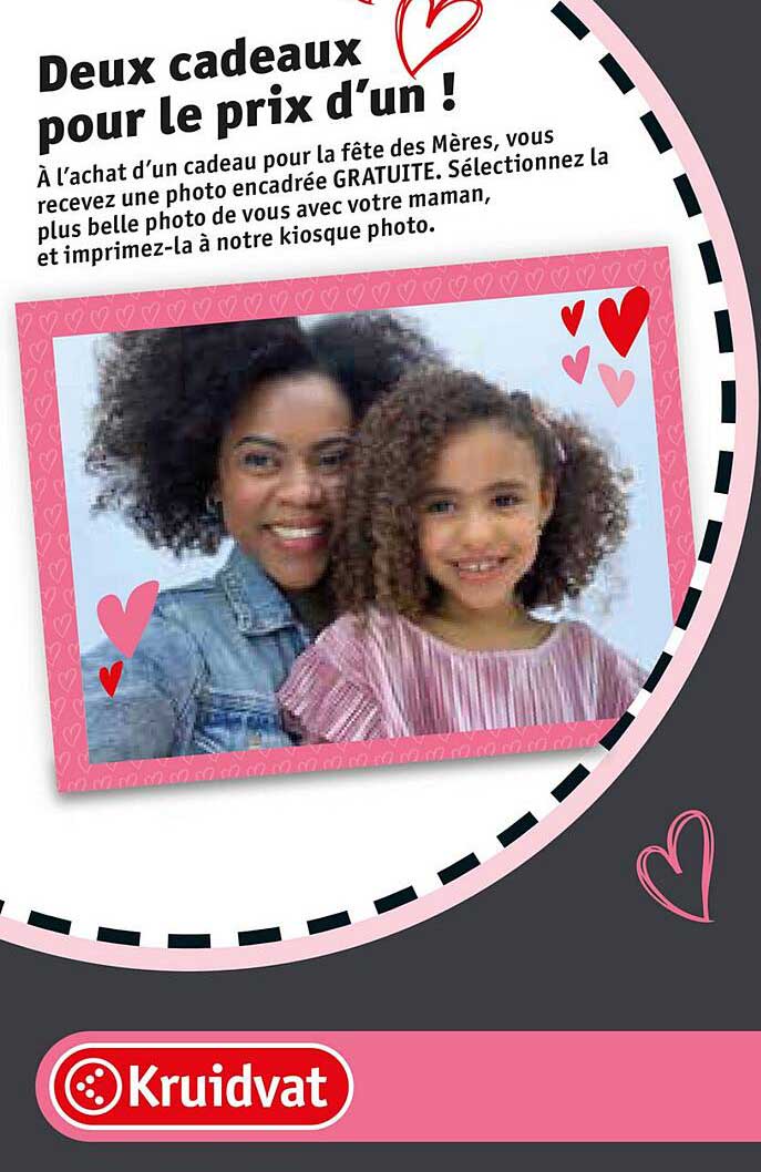 deux cadeaux pour le prix d'un!